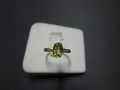 Peridot Ladies Ring 10K Yellow Gold