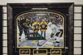 Bruins Puck Drop Picture Signed by Zdeno Chara, Bobby Orr, John Bucyk